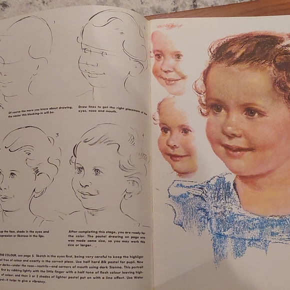 Vintage Portrait Instruction Book by S. Mackie - Picture 3 of 3